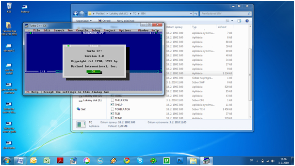 Borland C  Windows 7 -  3